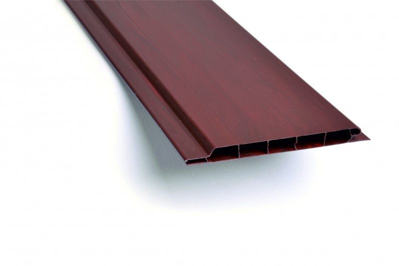 Plastová palubka - mahagon