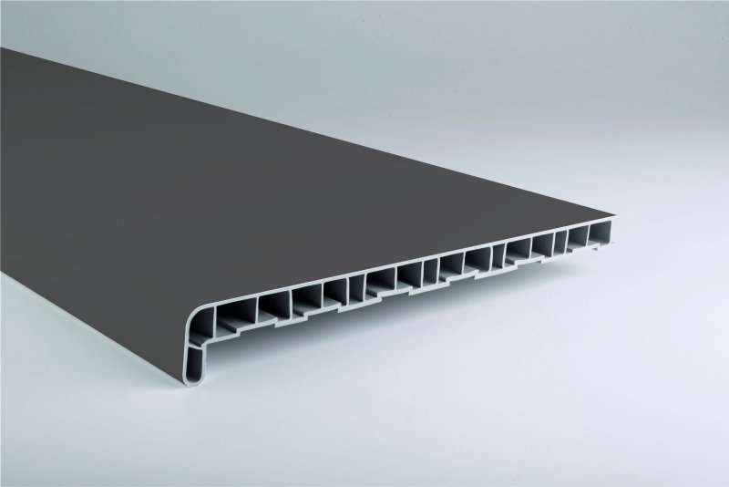Parapet Greenline PVC - ANTRACIT