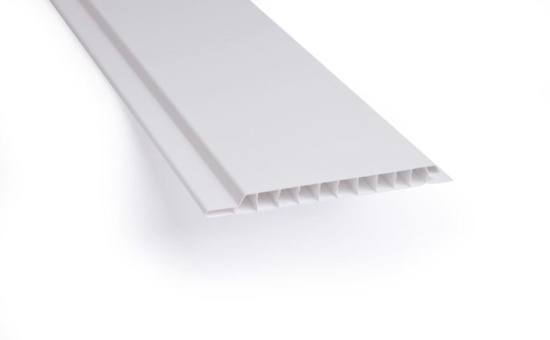 Plastová palubka - bílá, strukturovaná - II. jakost